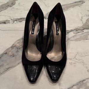 Elegant Bandolino Black Women's Shoes (9AA)